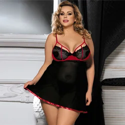 Comeondear Lenceria Sensual Mujer Women's Exotic Apparel Ropa Sexy Mujer Plus Size Bielizna Erotyczna Hot Babydolls R80245