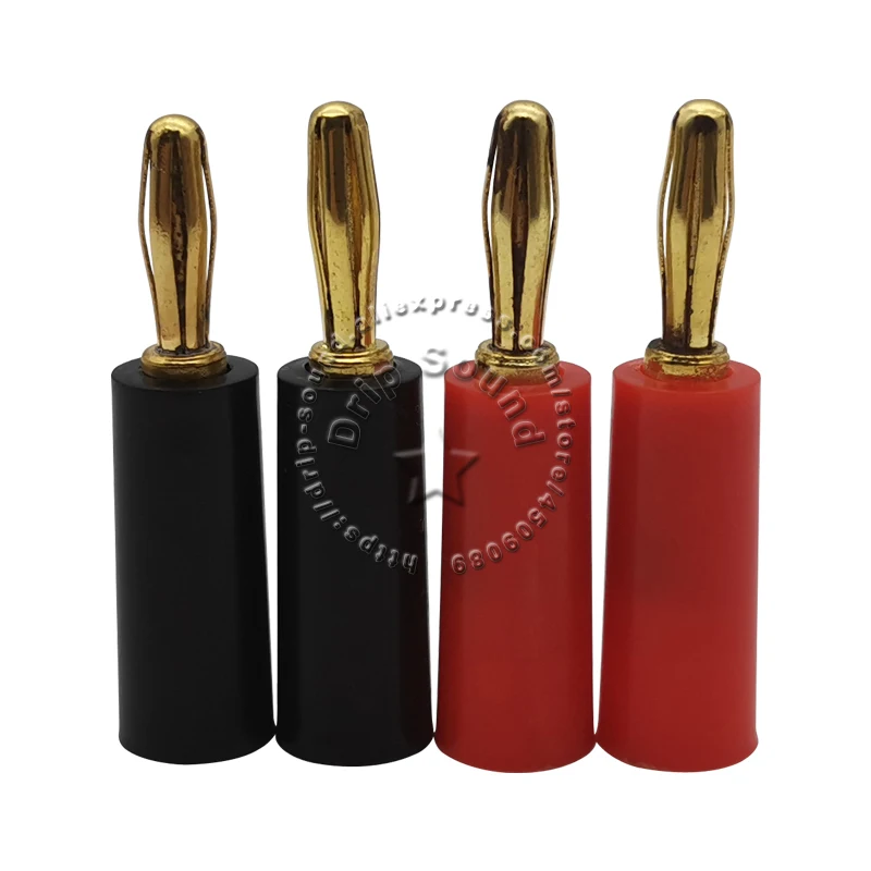 4pcs Banana Speaker Terminal Binding Post Audio Loudspeaker Cable Plugs Jacks Copper Socket Connector #2