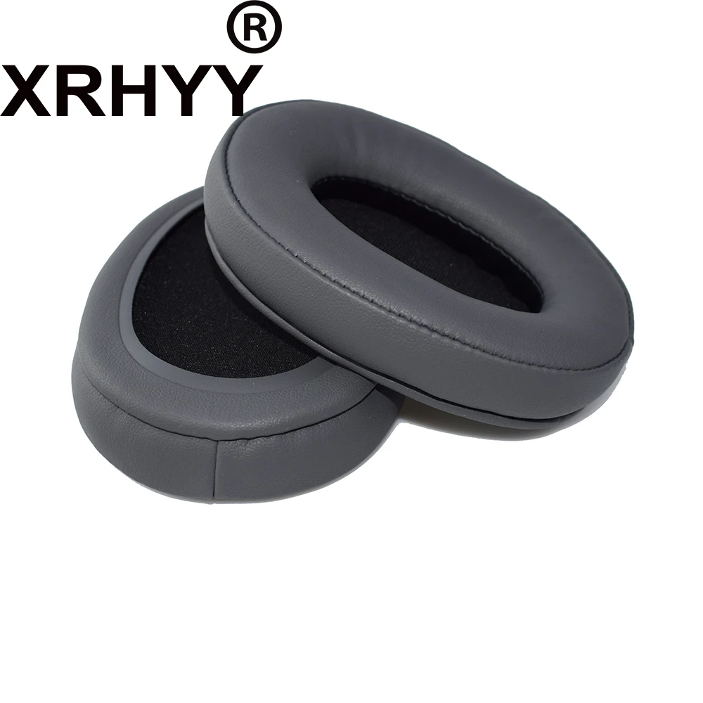 XRHYY Replacement Ear Pads Ear Cups Pillow Earpads Sponge Soft Foam Cushion Ear Cover For ATH-SR9 ATH-DSR9BT Headphones-Gray