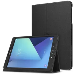 Litchi Flip Slim Folding PU Leather Case for Samsung Galaxy Tab S3 9.7inch SM-T820/T825/T829 2017 Auto Wake Tablet Protect Case