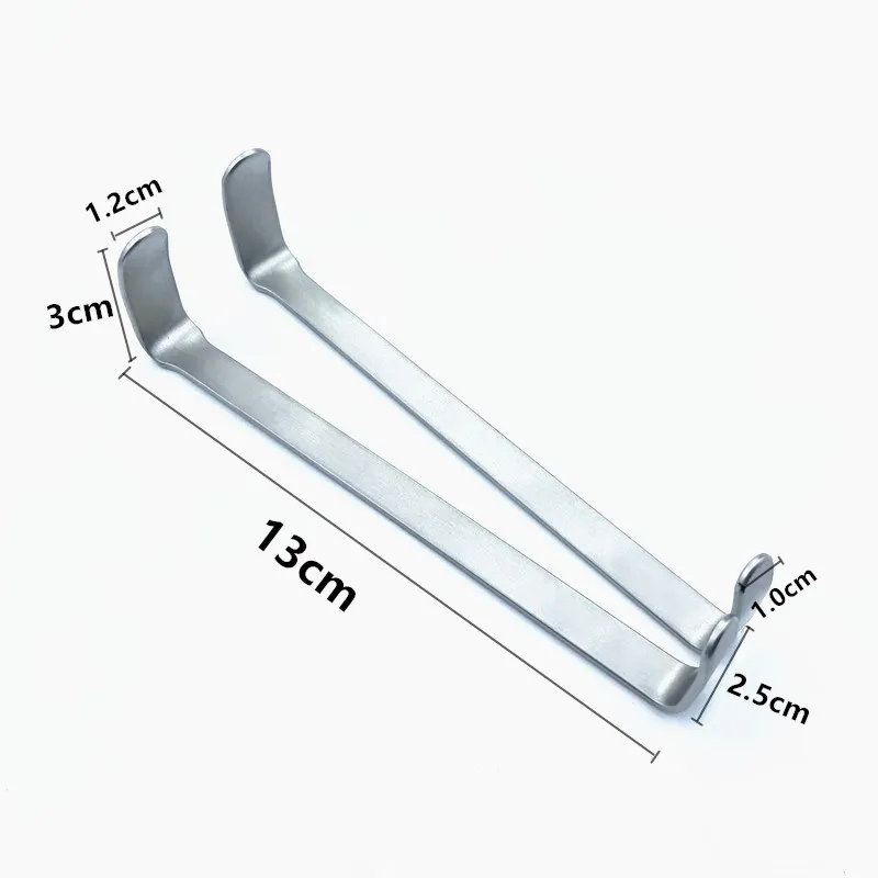 Farabeuf Thyroid Retractor 2pcs/set Veterinary Orthopedics Practice Instruments