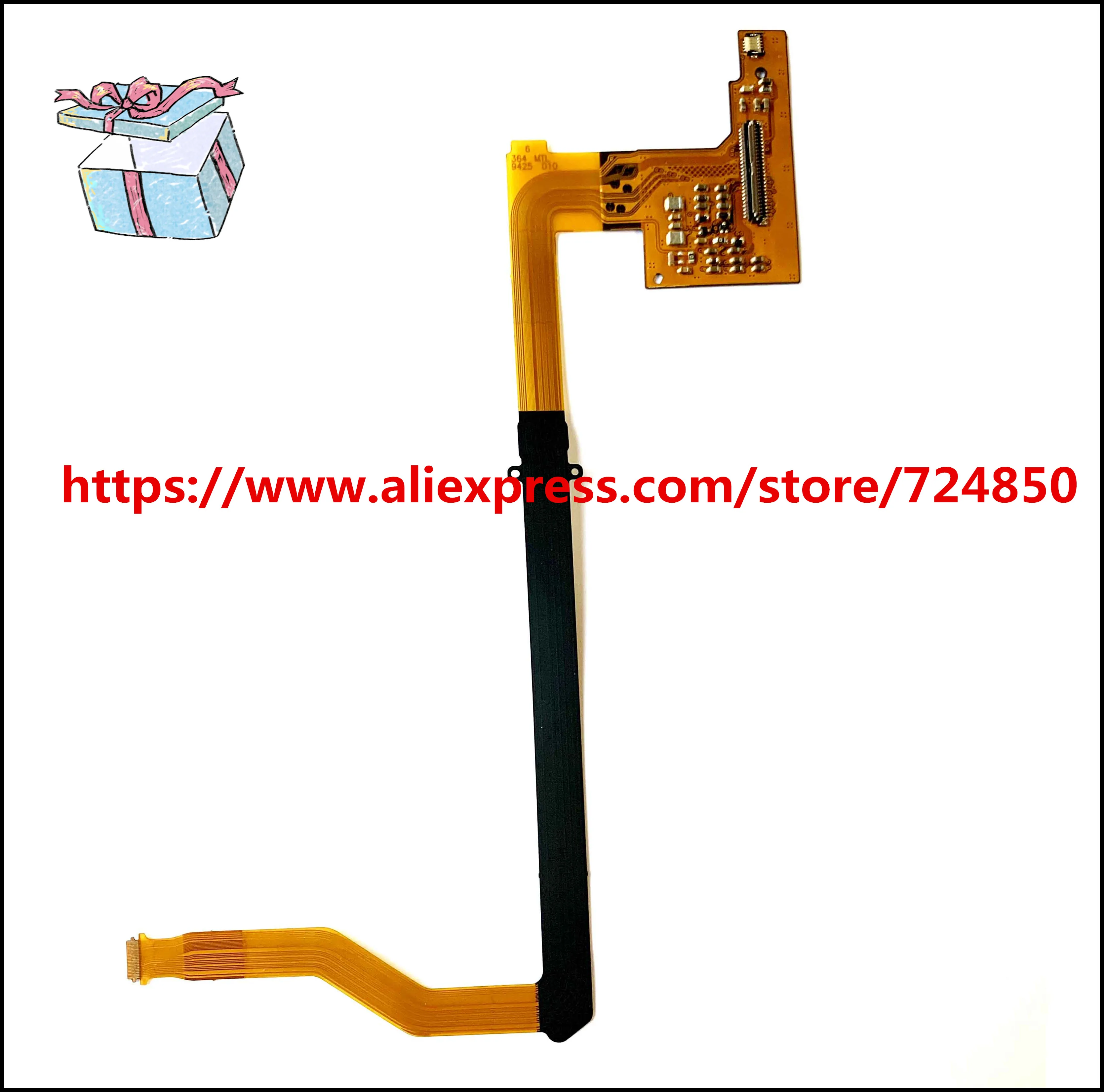 新しいシャフト回転液晶フレックスケーブルキヤノン用powershot G1Xマークii/G1XIIデジタルカメラ修理パーツ