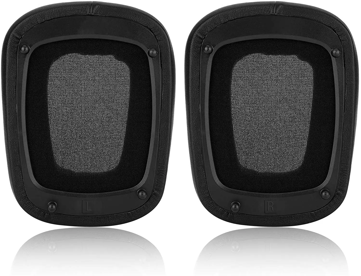 Funda de cojín de repuesto con cuero de proteína y espuma de memoria para auriculares Razer Tiamat V2