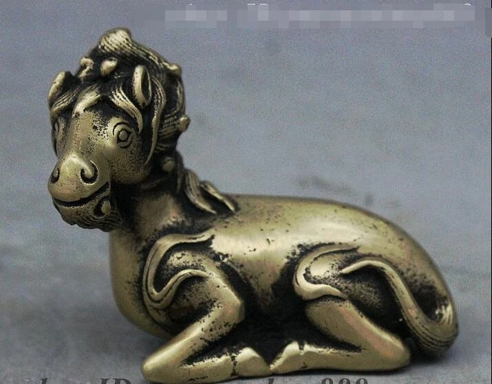 

Chinese FengShui Pure Zodiac Year Guard Horse Success Statue Statuette