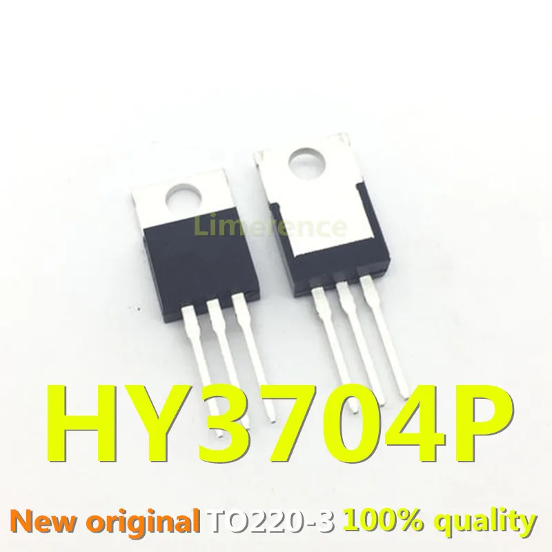 100% nuevo 50 unids/lote original MOSFET HY3704P TO-220 40V176A  HY3704 Transistor