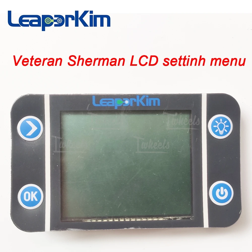 

Veteran Sherman LCD Setting menu, EUC, Leaperkim Parts, Original