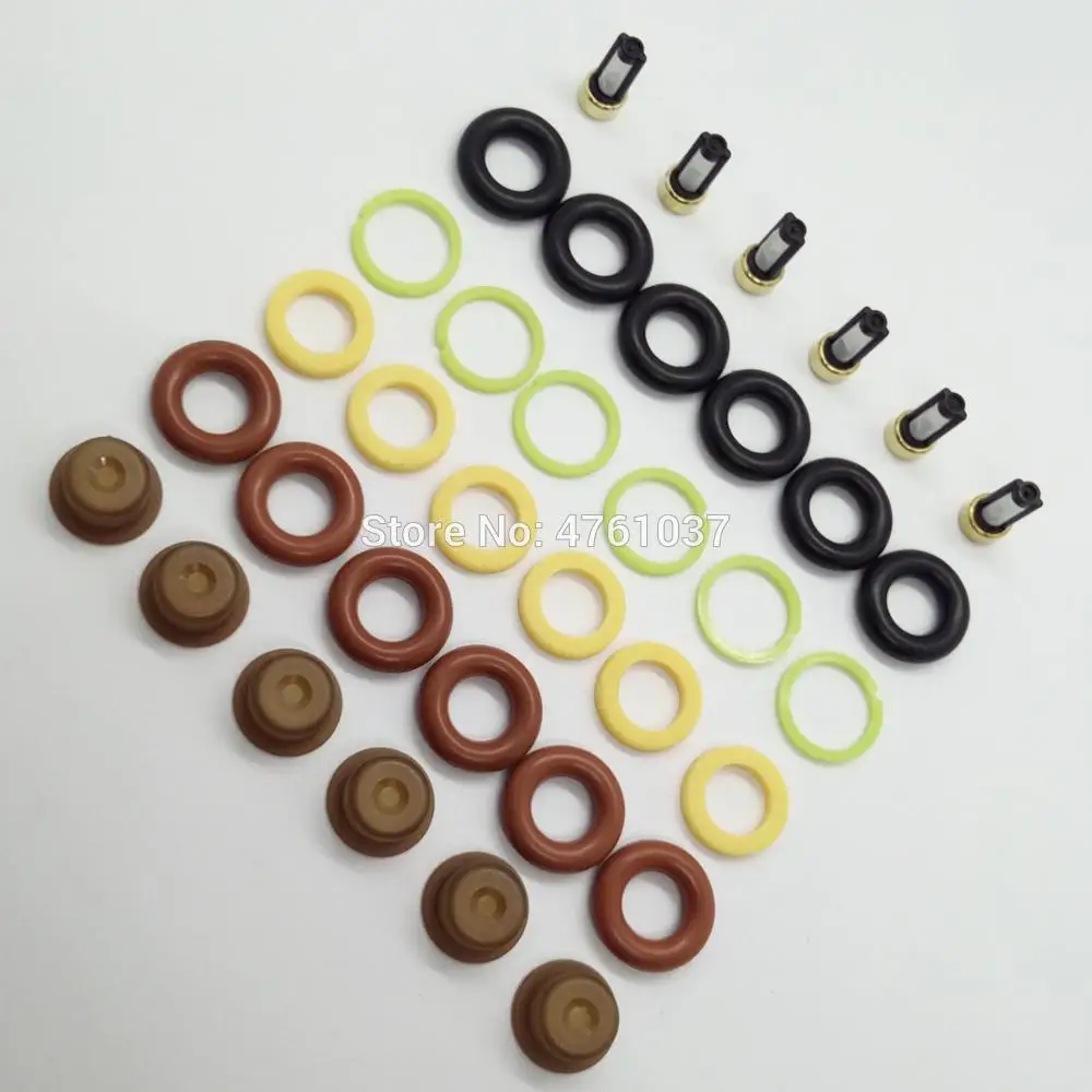 6set Universal Injector Repair Kit for Bosch EV1.0 Service Rebuild Kit Free Shipping #0280150762