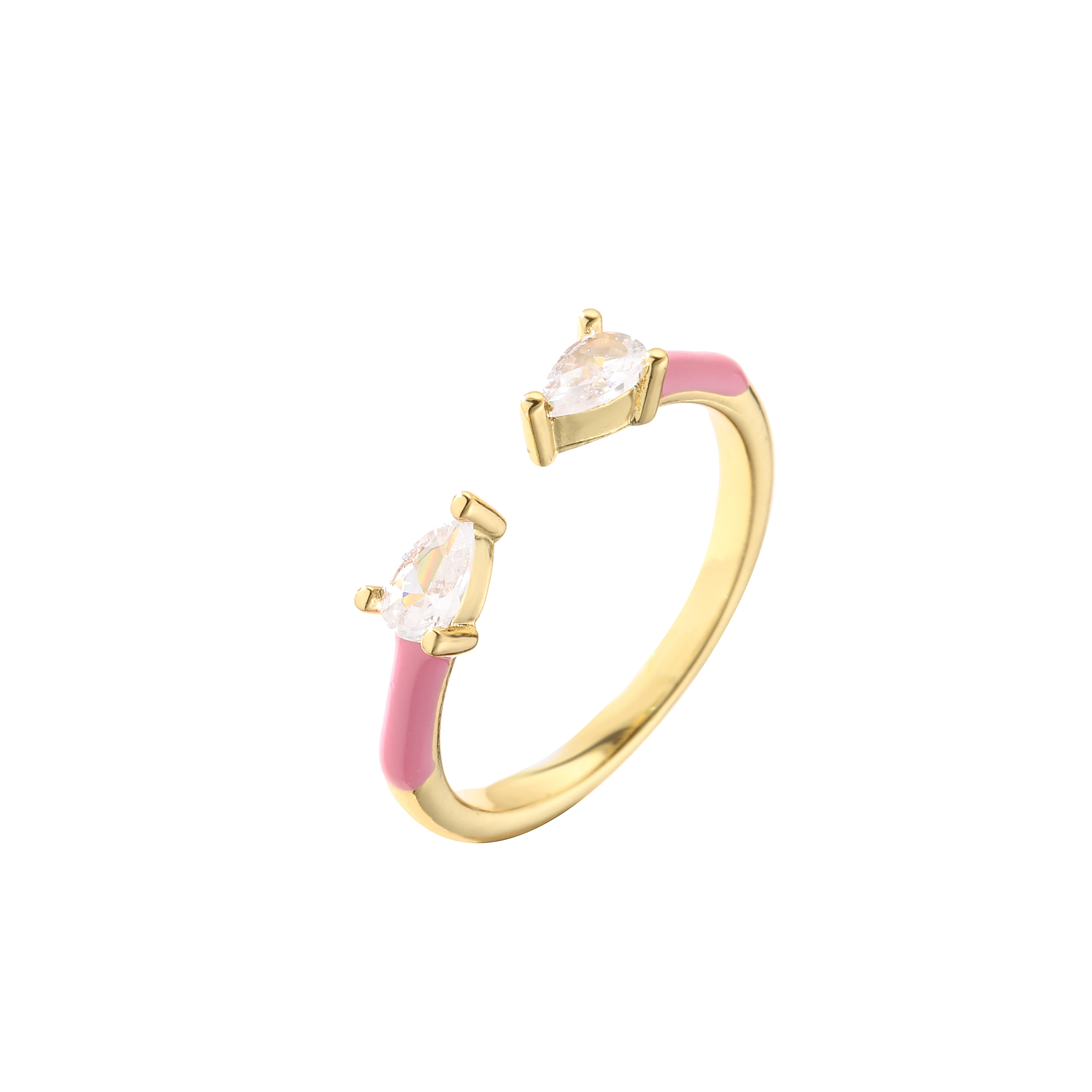 HECHENG,Female Zircon Ring ,Colorful Ring Wedding Jewelry ,Multicolor Fashion Circle Party Accessories