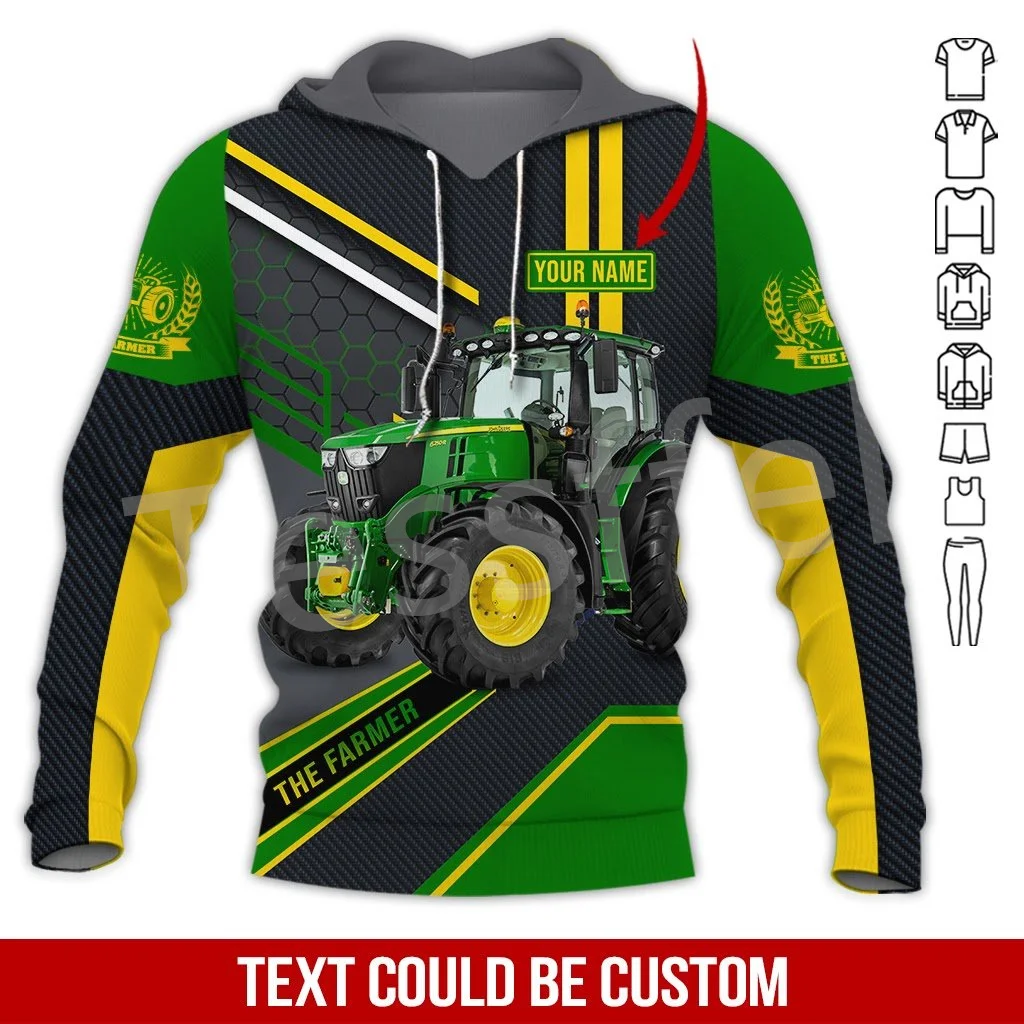 

Tessffel Worker Farmer Tractor Instrument Colorful Harajuku NewFashion Tracksuit 3DPrint Long Sleeves Funny Hoodies Men/Women X5