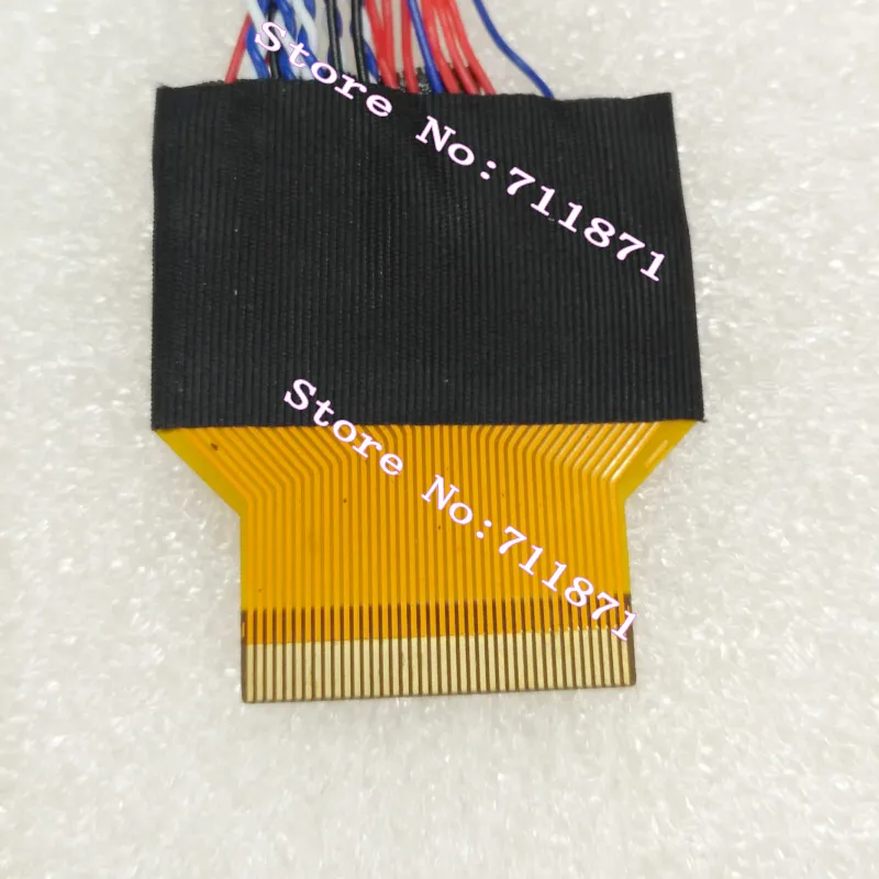 40P FPC Lcd screen cable LVDS 1ch 8bit B101EAN01.4 Screen Line Cable 0.5 Pitch 40 Pin FPC FFC 1ch 8bit LVDS Screen cable Line
