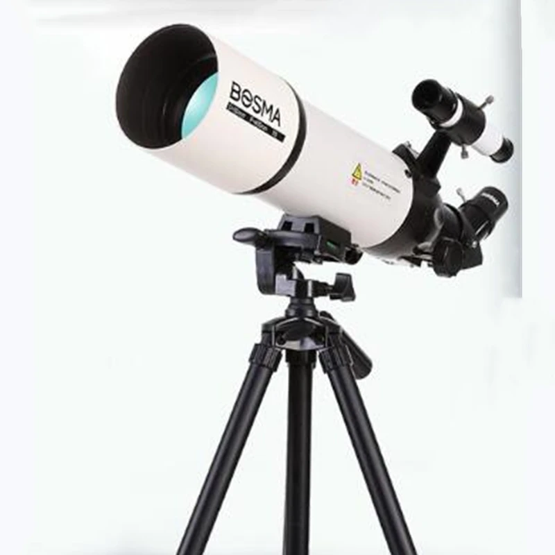 Bosma 80400 80/400mm Astronomical Telescope Professional Star Viewing Sky High Power Children 80400 Telescope Astronomy