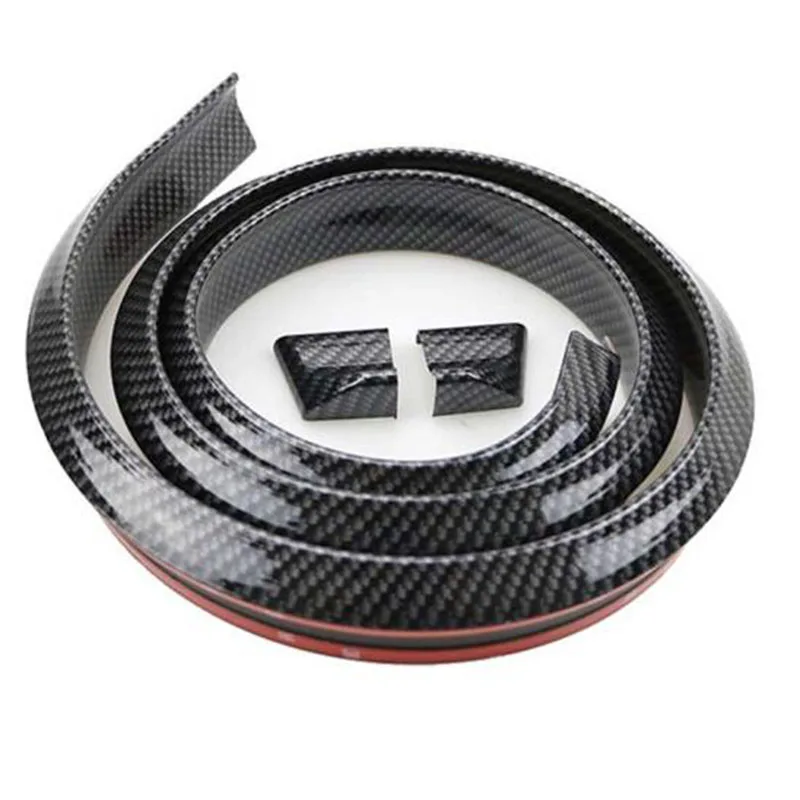 

1.5M car 5D carbon fiber spoiler rubber strip for Mazda 2 5 8 Mazda 3 Axela Mazda 6 Atenza CX-3 CX-4 CX-5 CX5 CX-7