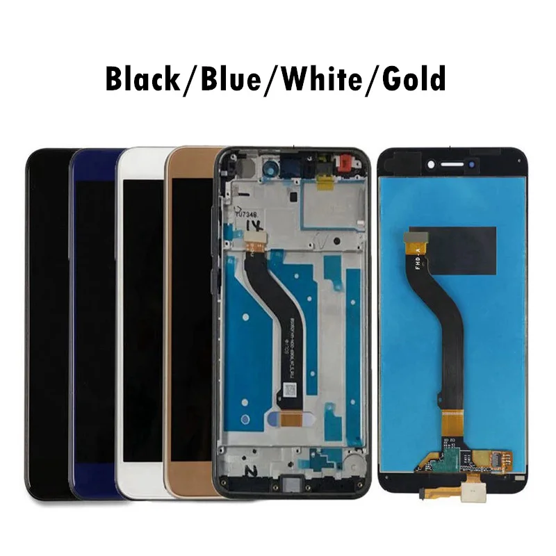 For Huawei honor 8 lite PRA-TL10 PRA-AL00 PRA-AL Touch Screen Sensor LCD Display Assembly With Frame For Honor 8 Youth Edition