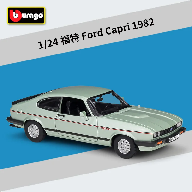 

Bburago 1:24 1982 Ford Capri alloy car model decoration Collect gifts toy