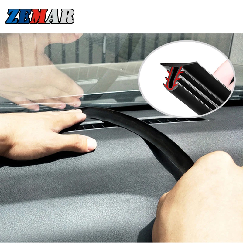 Car Dashboard Sealing Strips Sound Insulation For BMW F20 Series 1 E87 X5 E70 E53 X6 E71 X3 E83 E46 Coupe E38 F22 F34 E65 E82 m