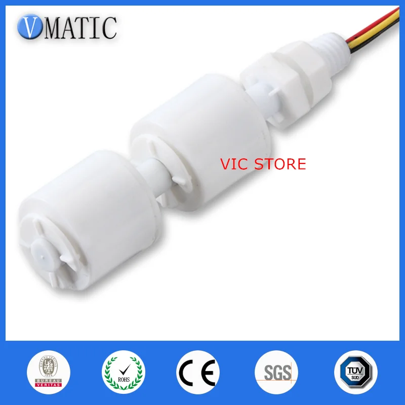 Free Shipping Vc1075-2P Aquarium Float Switch Measure Liquid Inductive Water Level Sensor