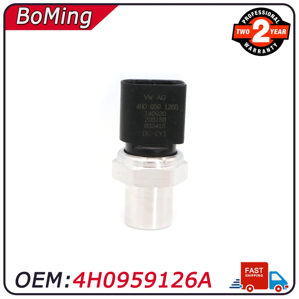 Car Air Conditioning Pressure Switch Sensor 4H0959126A Fit For Audi A3 A4 A5 A6 A7 A8 Quattro Q5 S3 S5 SQ5 R8 RS5