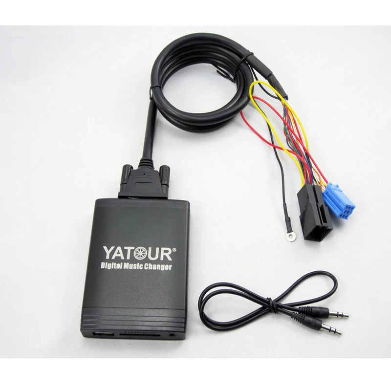 

Yatour for VW Radio MFD Navi Alpha 5 Beta 5 Gamma 5 New Beetle Monsoon Premium RNS Car Digital CD Music Changer USB MP3 adapter