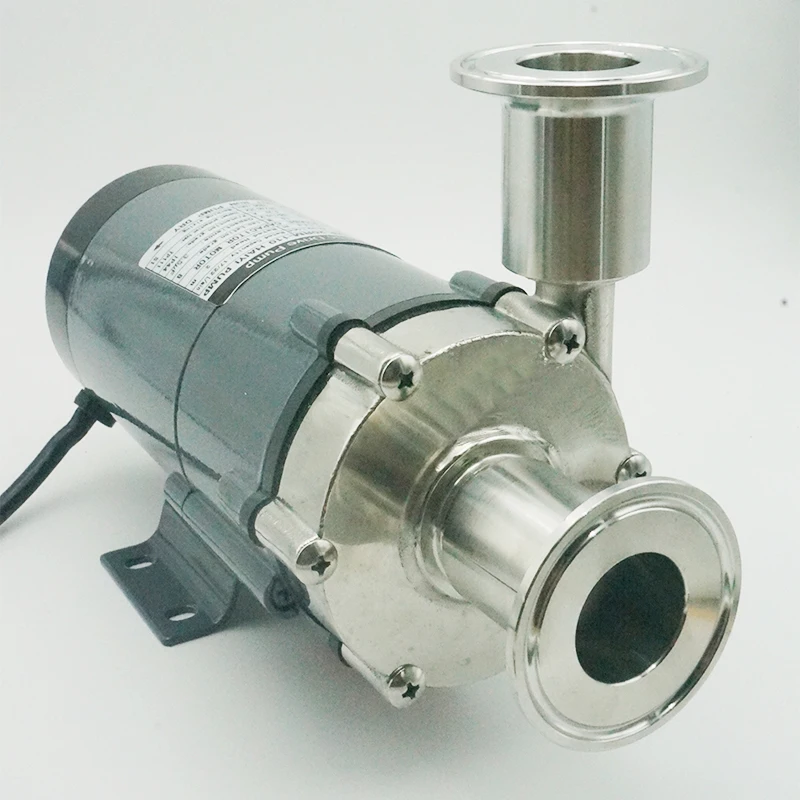 304 Stainless Steel Circulating Boost Pressure Water  Pump MP15RM Homebrew With Clamp 50.5mm