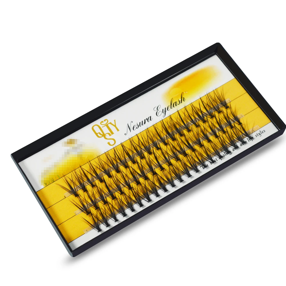 3 Lines 20D Russian Volume color Eyelashes Extension C/D/DD Curl Premade Fans Lash Hot Selling Eyelash Individual Extens