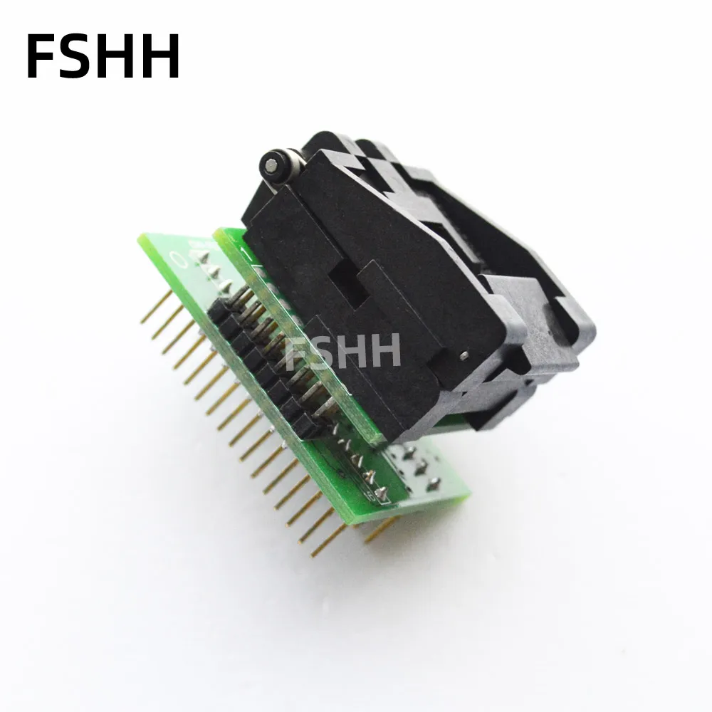 CNV-PLCC-EP1M32 Programmer adapter Clamshell PLCC32 to DIP32 test socket