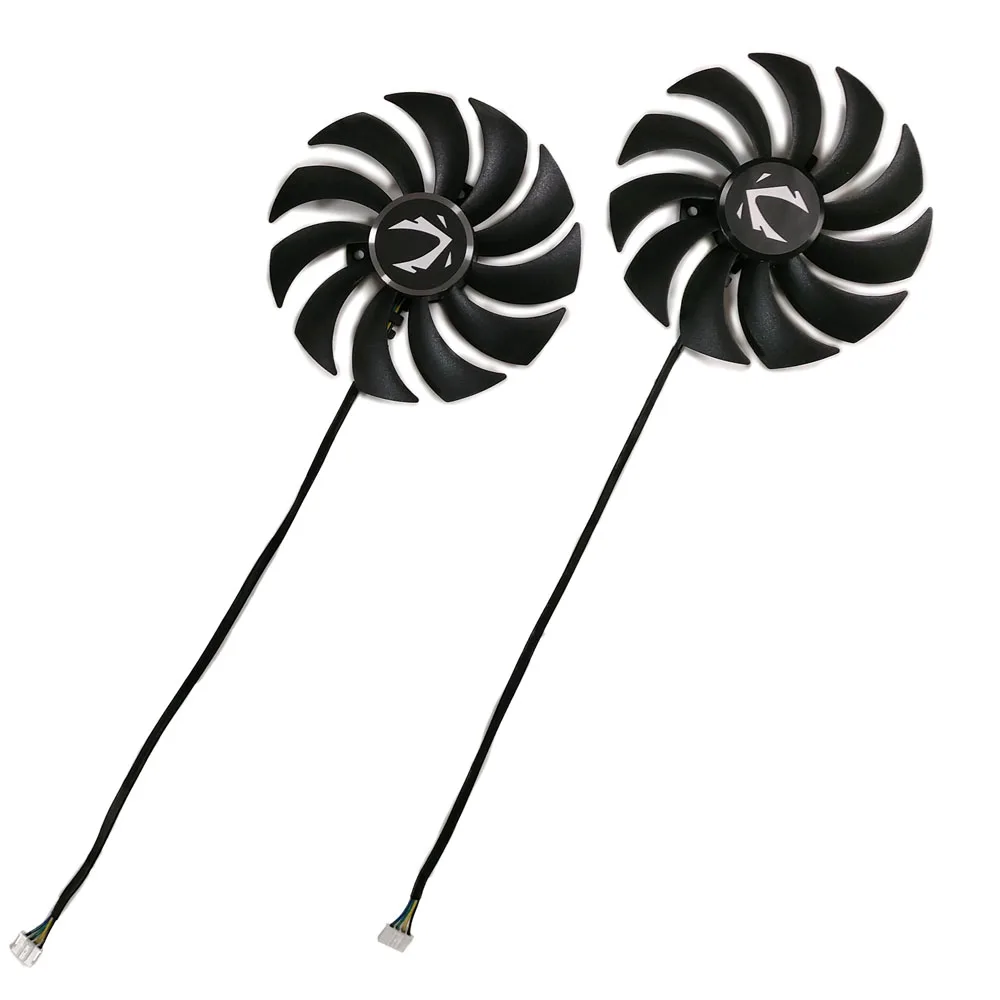 2pcs/Set,CF1010U12S,GPU VGA Cooler,Video Card Fan,For ZOTAC GAMING RTX 3070 AMP Holo,Graphics Cards Cooler