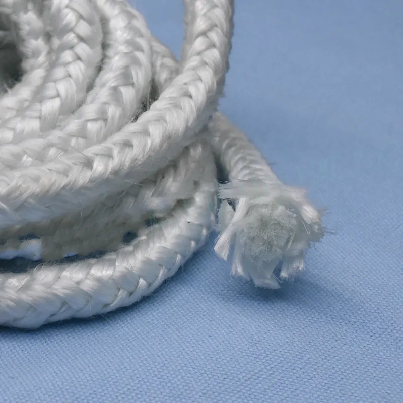 Fiberglass rope  For insulation materials of motors meters electrical appliances etc Furnace door sealing rope 5m 10m