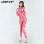 sexy oil shiny tights pantyhose bodysuit