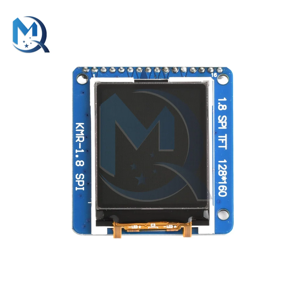 128*160 TFT LCD Display Module 1.8 "SPI Interface Screen Full Color ST7735R Driver IO Port per Arduino