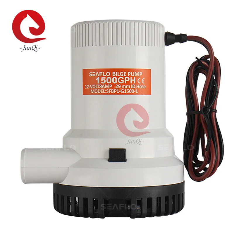 SEAFLO 01Series 1500GPH 12V/24VDC Electric Marine Submersible Bilge Sump Water Pump For Boat Helps Exclude Bilge Water Tools