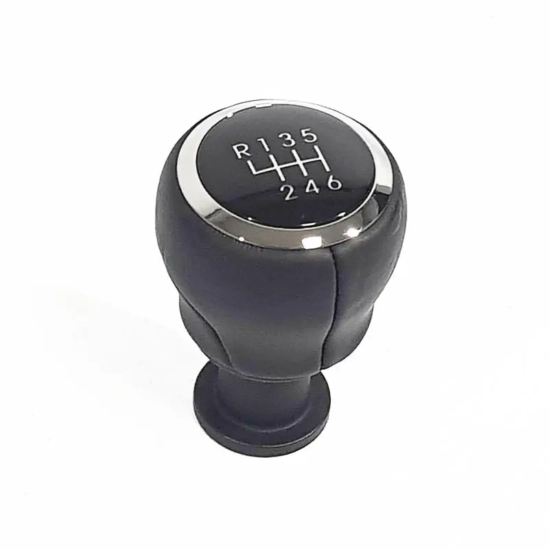 437112M1009P Genuine Leather 6 Speed MT Gear Shift Knob Lever For HYUNDAI Genesis Coupe 2010-2012 43711-2M100