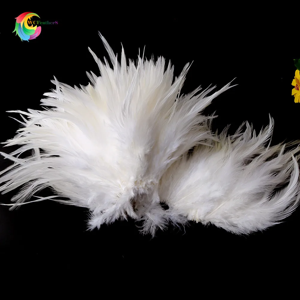 High Quality White Pheasant Feather Plumes Cotumes Decoration Accessories 6-8Inches For DIY Craft Wedding Jewelry Decoration