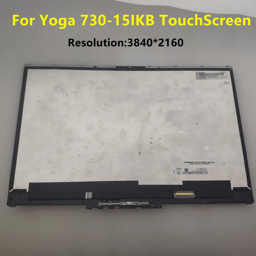 Imagem -02 - Display Lcd Assembléia Tela Sensível ao Toque para Lenovo Yoga 730 15ikb 15iwl Tela Lcd 15.6