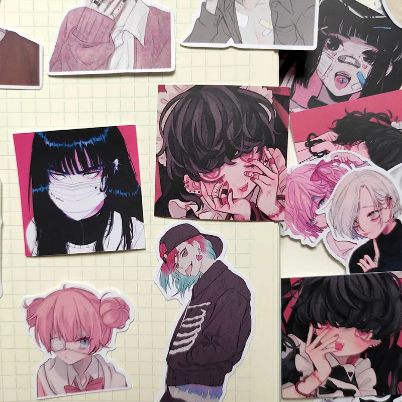 52pcs Comics Star Stickers/Scrapbooking /Decorative /DIY Craft Photo Albums