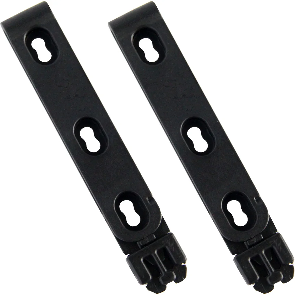 

Pack of 2 Molle Clips Belt Attachments Loops DIY Sheath Holster Tool Parts use with MOLLE PALs attachment systems with Screws