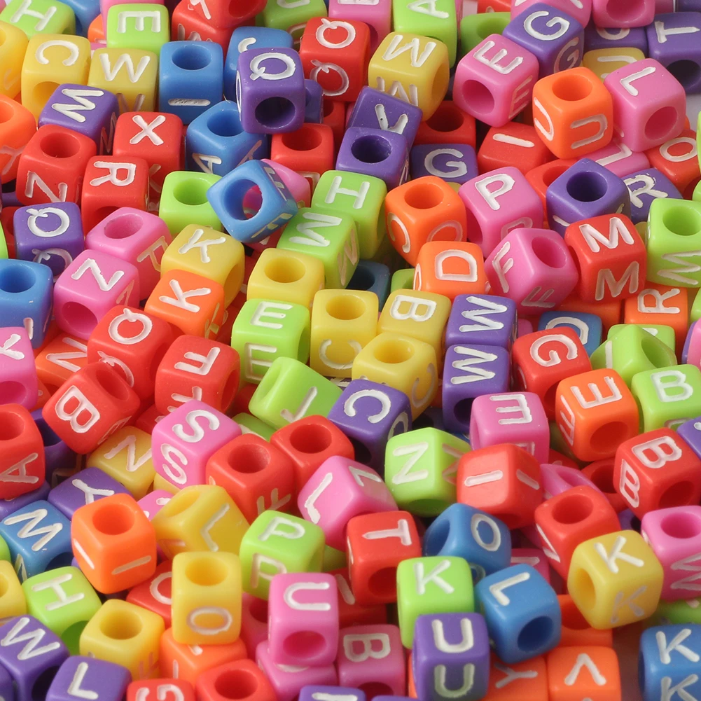 cube 6mm candy color