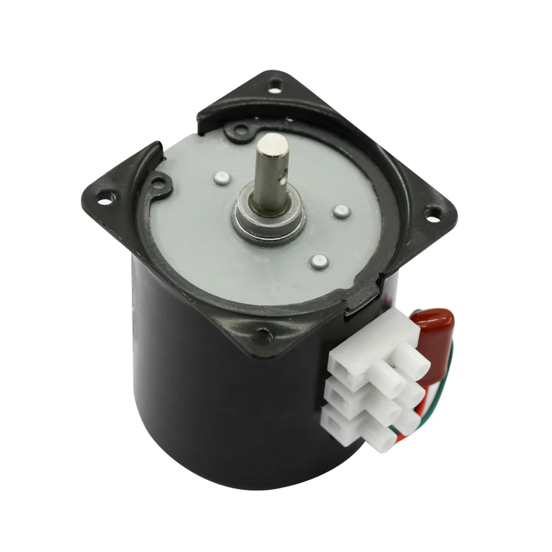 60KTYZ Centric Shaft AC Synchronous Motor 220V14W Gear High Torque Low Speed Permanent Magnet Two-way Motor