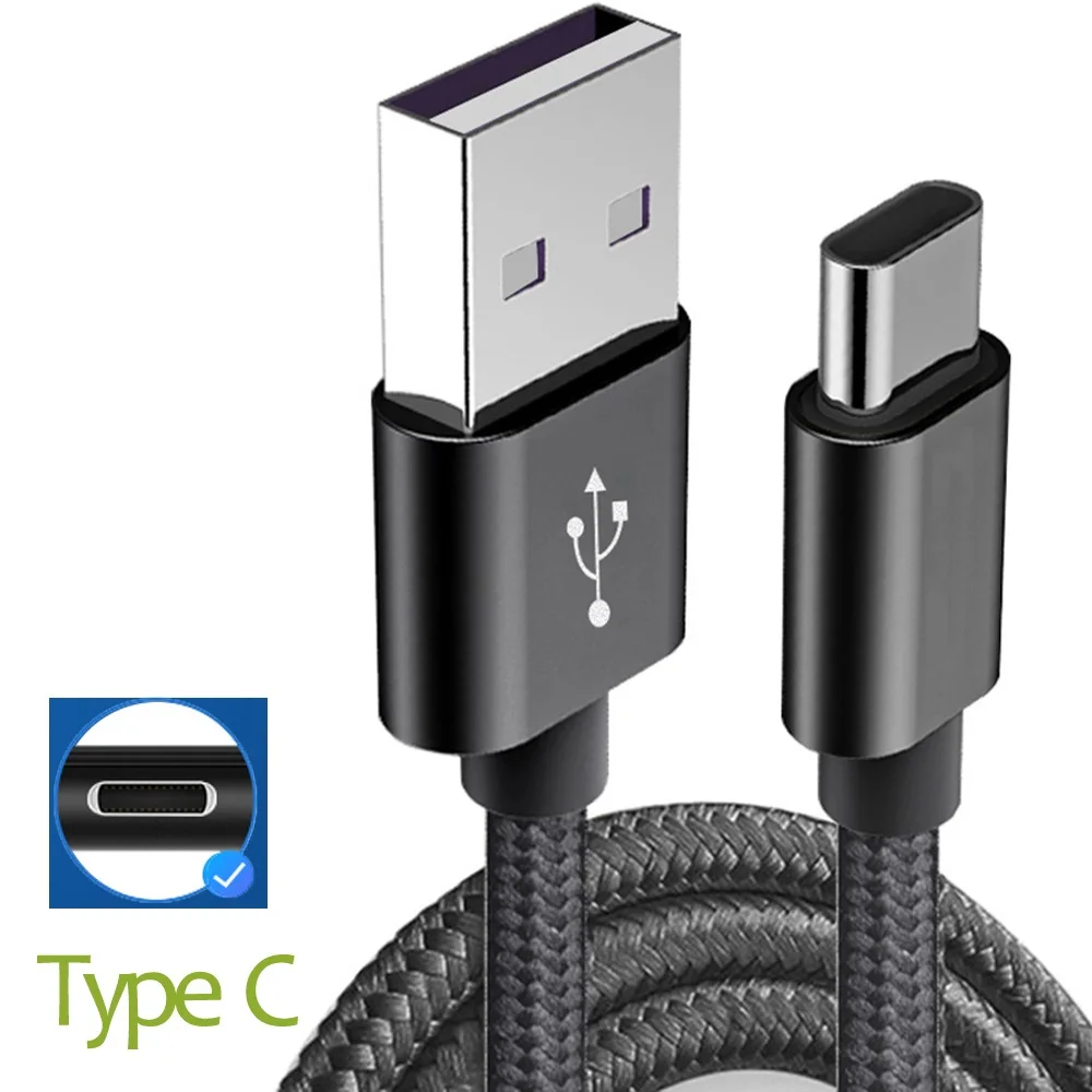 USB Type C Cable for xiaomi redmi note 7 USB-C Charging Type-C Cable for Vernee Active/Apollo Lite/JESY J9 J9S/UMI Super