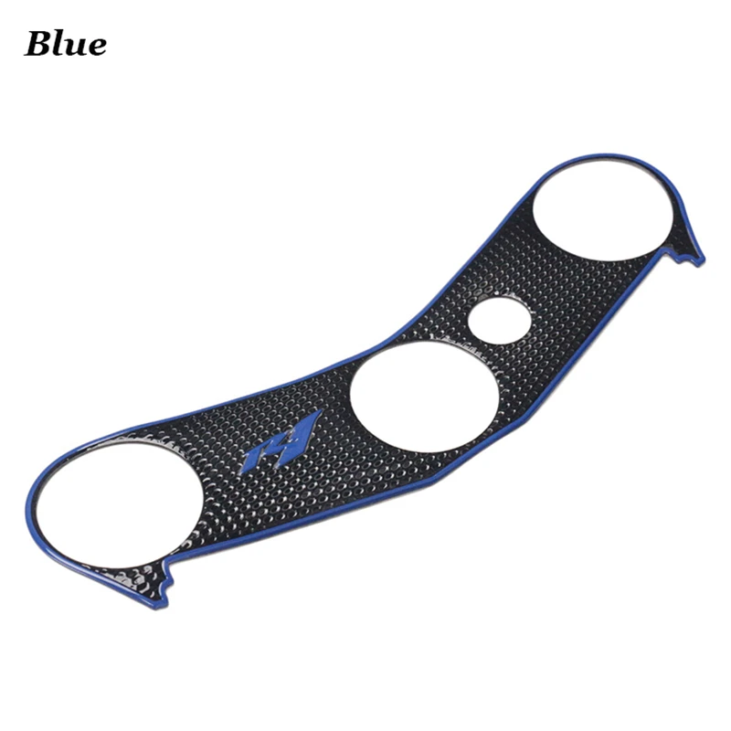 Per Yamaha YZF-R1 YZF R1 YZFR1 2004- 2008 piastra di protezione serbatoio moto forcella Badge staffa di sterzo copertura adesivo decalcomania