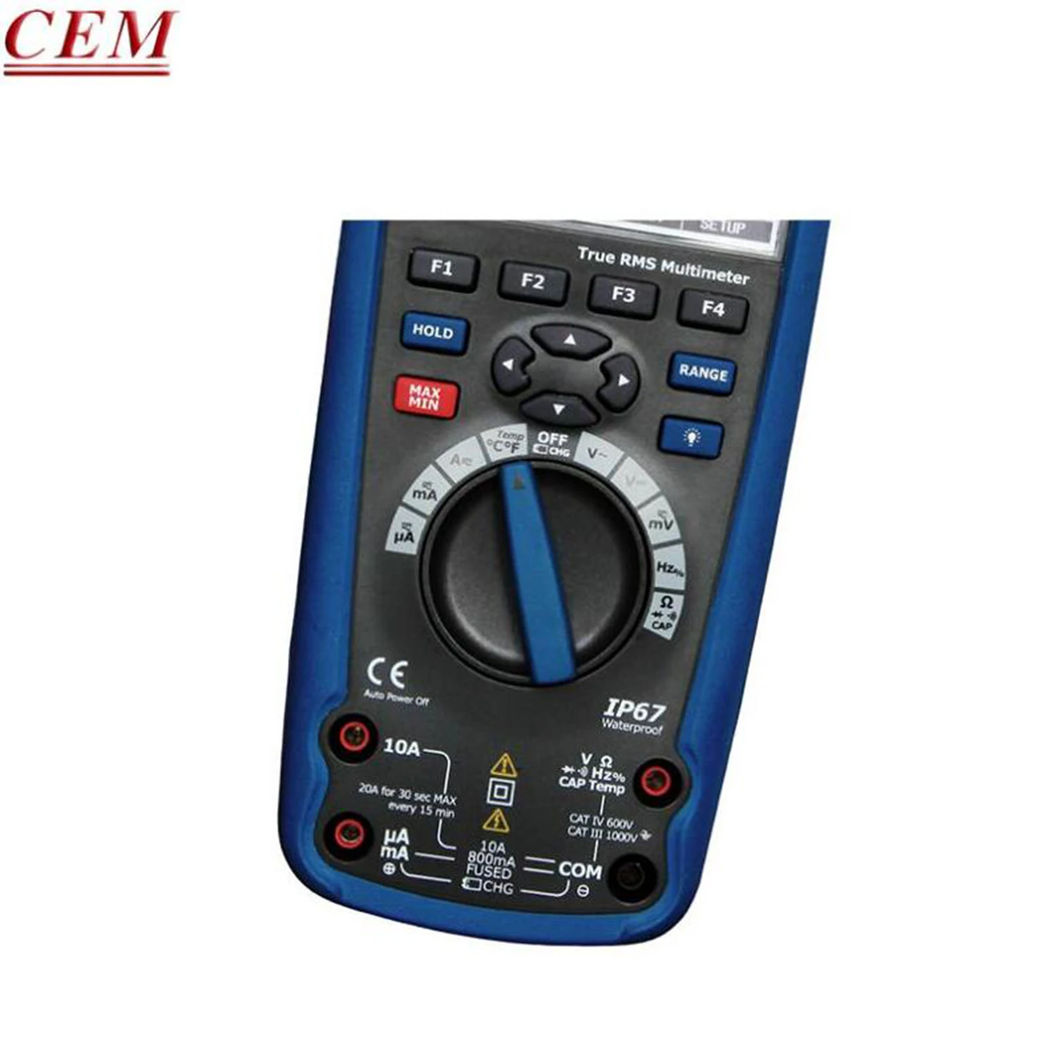 CEM DT-9979 Professional True RMS Industrial Digital Multimeter with Bluetooth and Trend Capture 50000 Bit High Resolution.