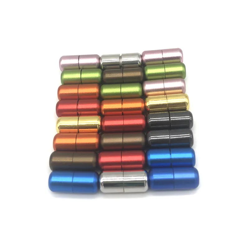 10Pcs/set No Tie Shoelaces Accessories Shoe Laces Buckle Lock Elastic Lazy Shoelaces Clasp Buckles Colorful Capsule Buckles