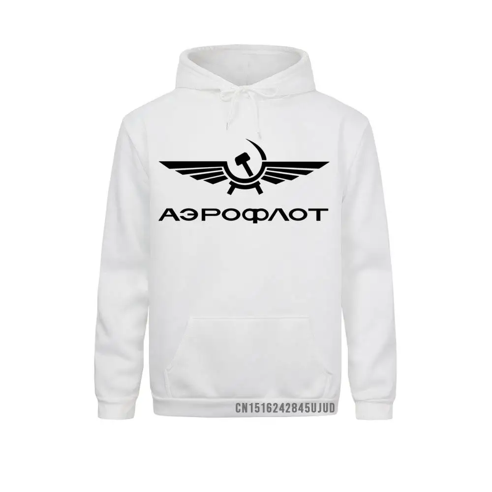 Aeroflot Aviation Russe Pilote Aerospace Aviateur Hoodie Winter Costume Punk Rock Fashion Hoody Hood Stylish Mens Sweatshirt