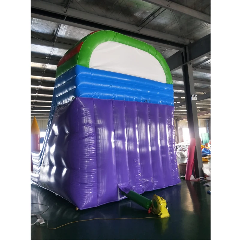 Inflatable Slide Cartoon Design In Stock Inflatable Land Or Water Slide For Kids Play Factory Made High Quality Commercial