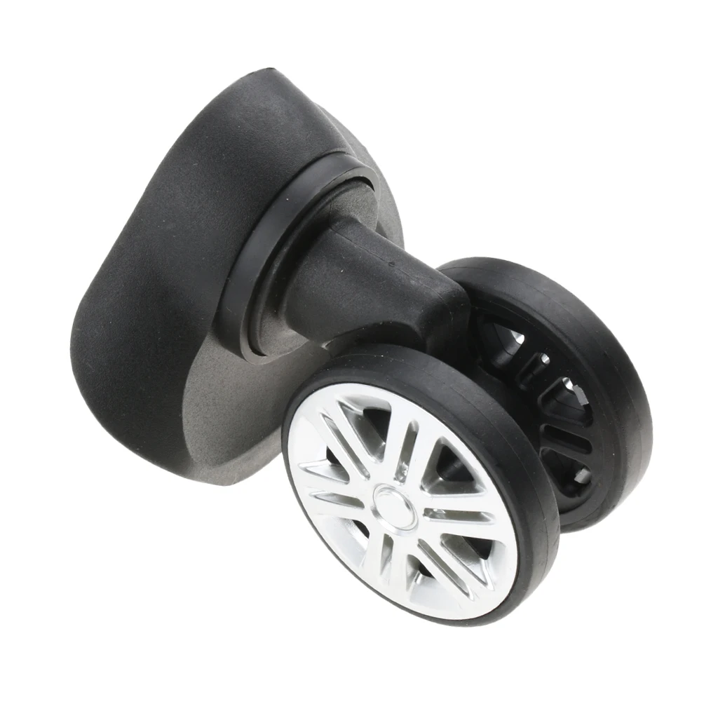 A09 Suitcase Luggage Casters Replacement Mute Dual Roller Wheels