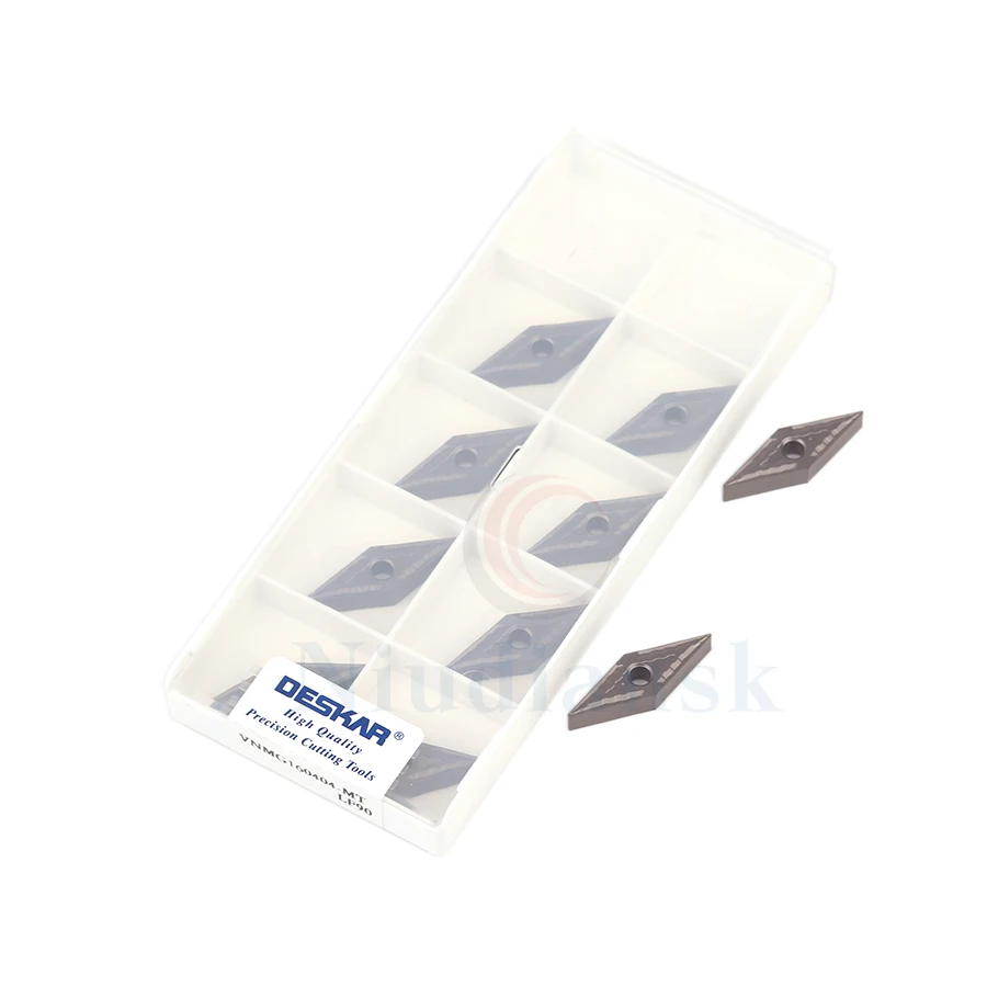 VNMG160404-MT VNMG160408-MT LF90 External Turning Tool Carbide Inserts CNC Lathe Cutting Tools Cermet Blade,For Processing Steel