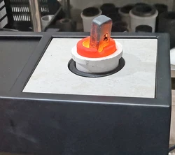 Jewelry melting  Machine 220V 5KW 2kg Gold Induction Melting Furnace silver ingot making equipment mini medium frequency