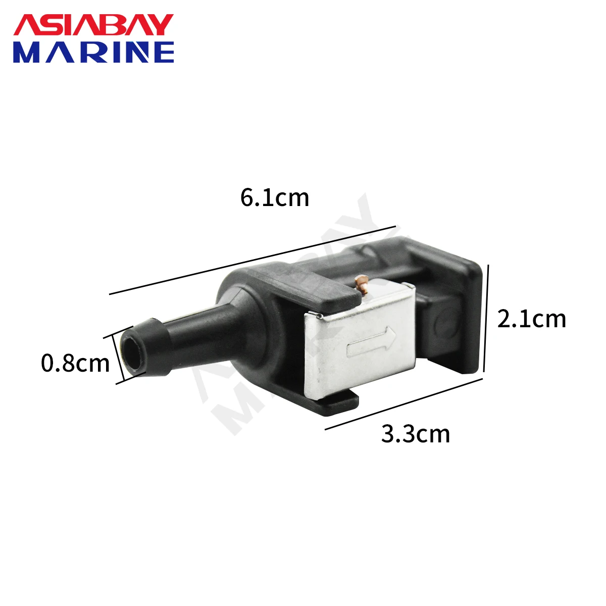 8 مللي متر 5/16 ''أنثى خط الوقود الأنابيب موصل تركيبات محول لياماها Parsun هيديا محرك خارجي خرطوم اكسسوارات للقوارب #3