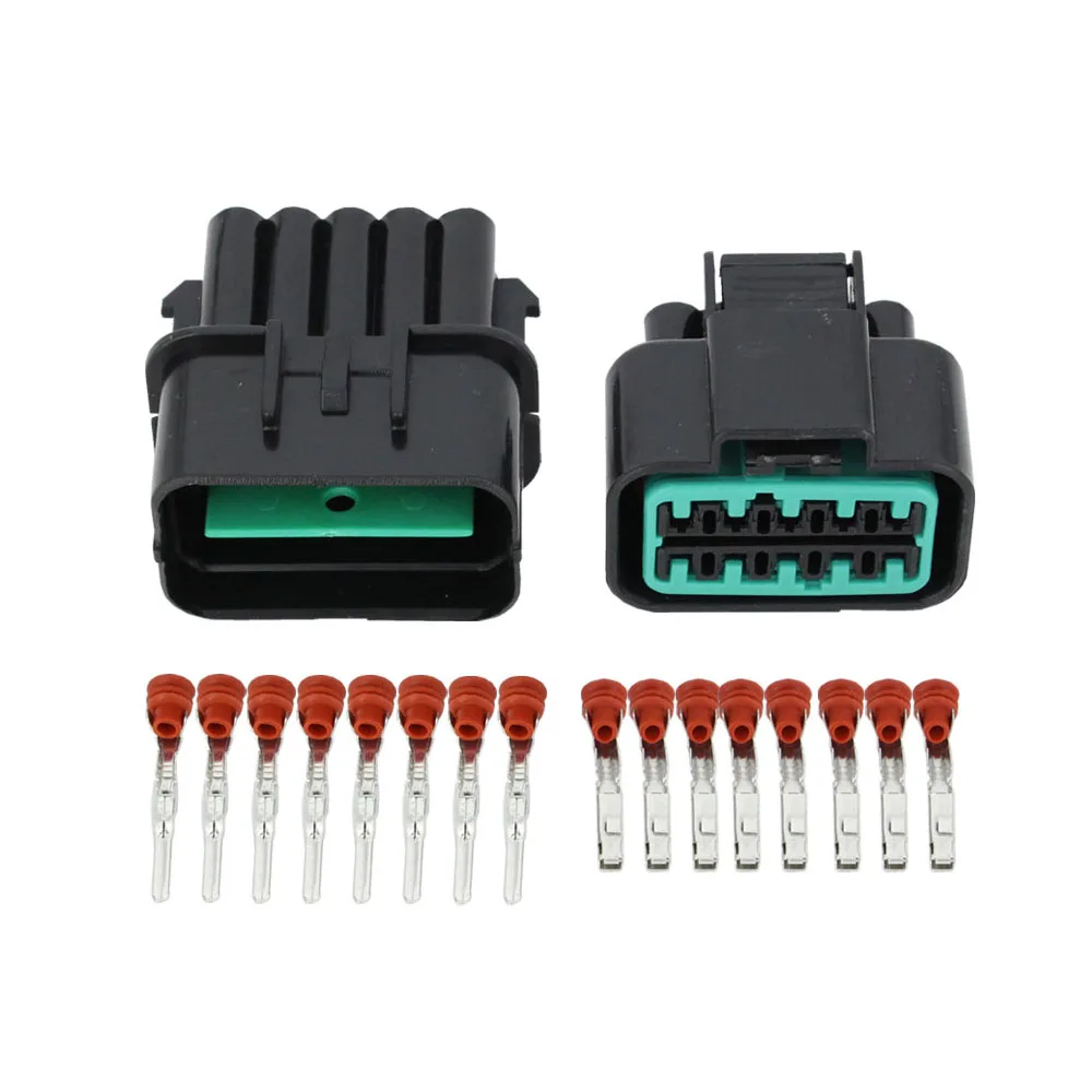 

10 Pin DJ7103A-2.2-11/21 automotive connector headlamp plug black with terminal PB625-10027/PK501-10020 10P car connector