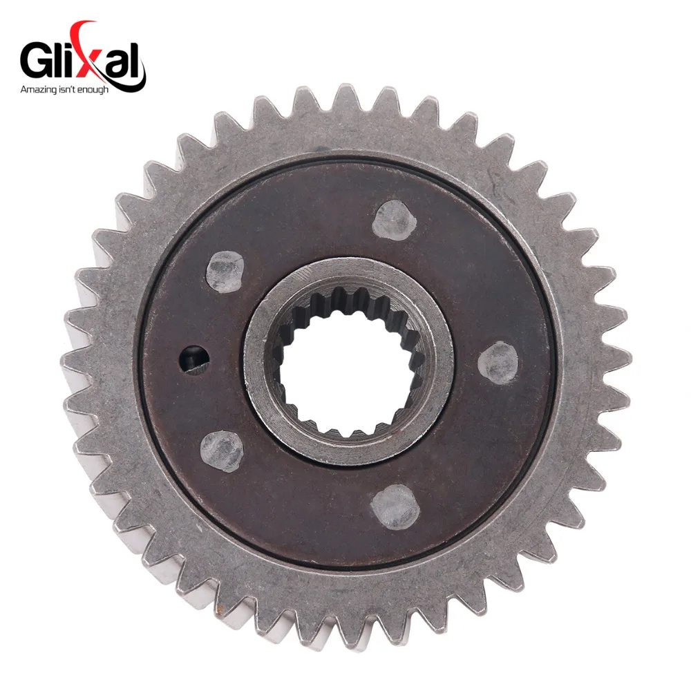 Glixal GY6 125cc 150cc Modified Fuel Gear Fuel Economy Siding Gear for 152QMI 157QMJ Scooter Moped ATV Go-Kart