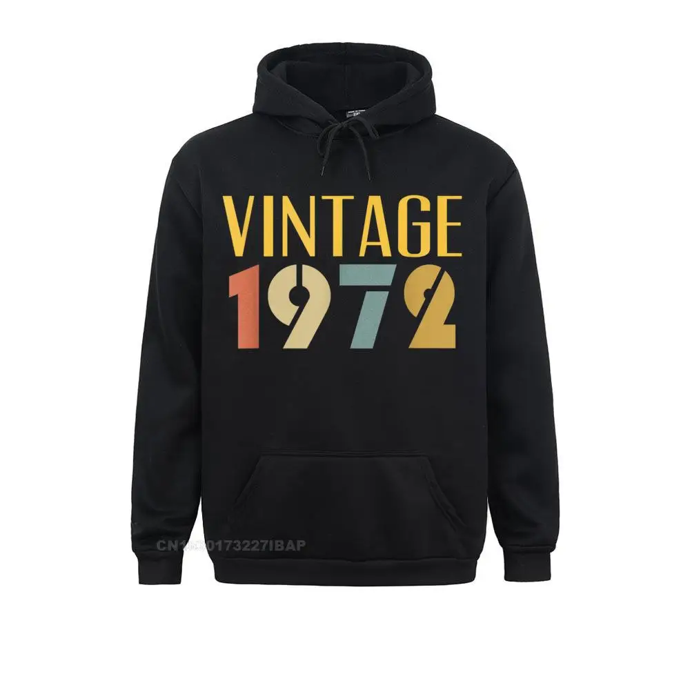 

Vintage 1972 49 Years Old Bday 49th Birthday Men Women Hoodie Tight Hoodies Oversized Women Sweatshirts Unique Sportswears